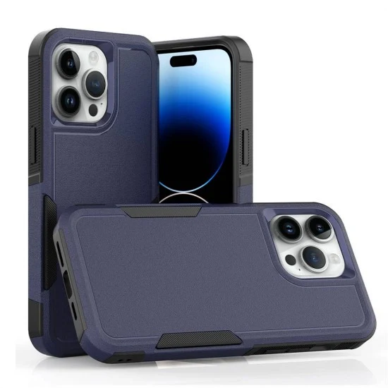 Traveler Hybrid Case For iPhone 15 (navy)