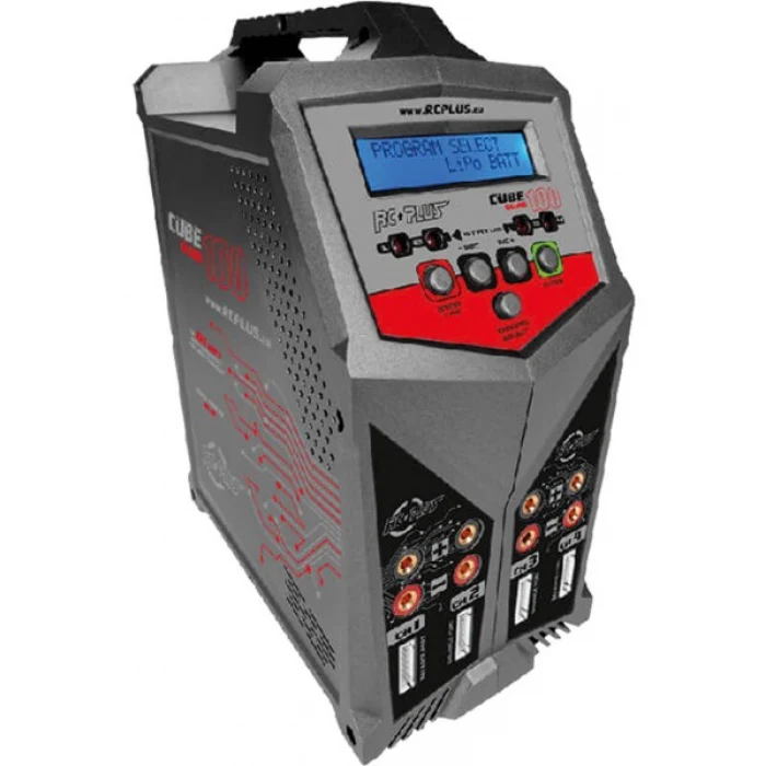 RC PLUS Chargeur Cube 100 Quatro AC/DC RC-CHA-210