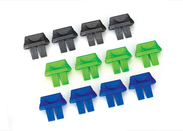 Traxxas Indicateurs de charge batterie vert/bleu/gris (x12) 2943