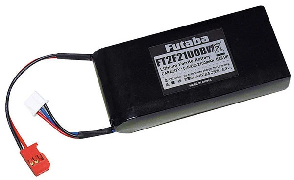 Futaba Pack de Batterie 6.6V 2100mAh V2 Life TX Radio Futaba 1620