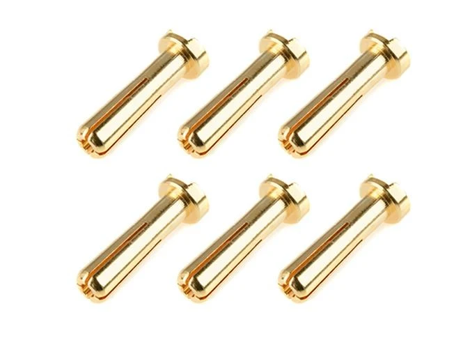 Corally Plug Male Or 4.0mm 90° (x6) 50151