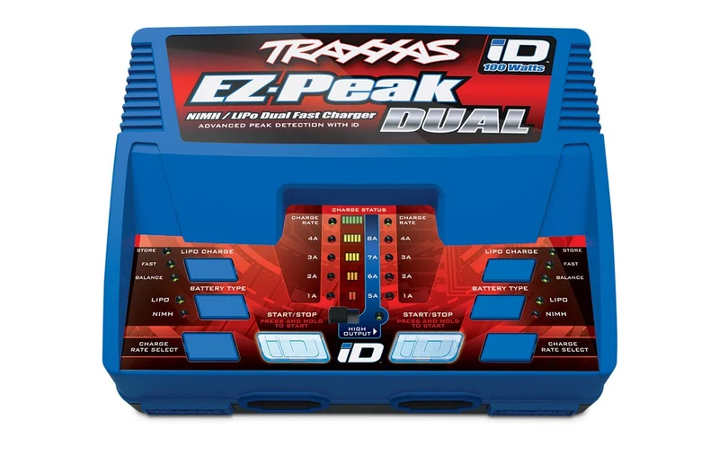 Traxxas Chargeur EZ-Peak Dual iD 100W 2972GX