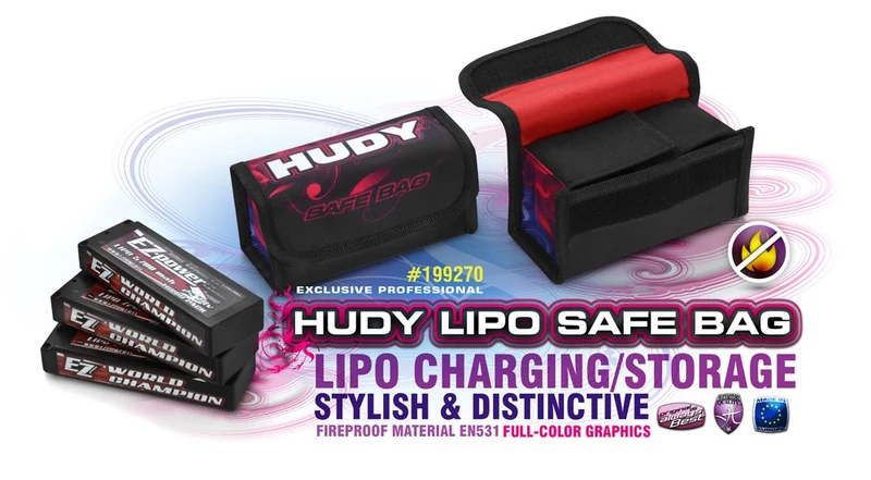 Hudy Sac de protection lipo 16.5x8.5cm 199270