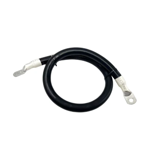 Elios Inverter Cable Pair AWG4/0-M8 Lugs, 5Ft Black/Red