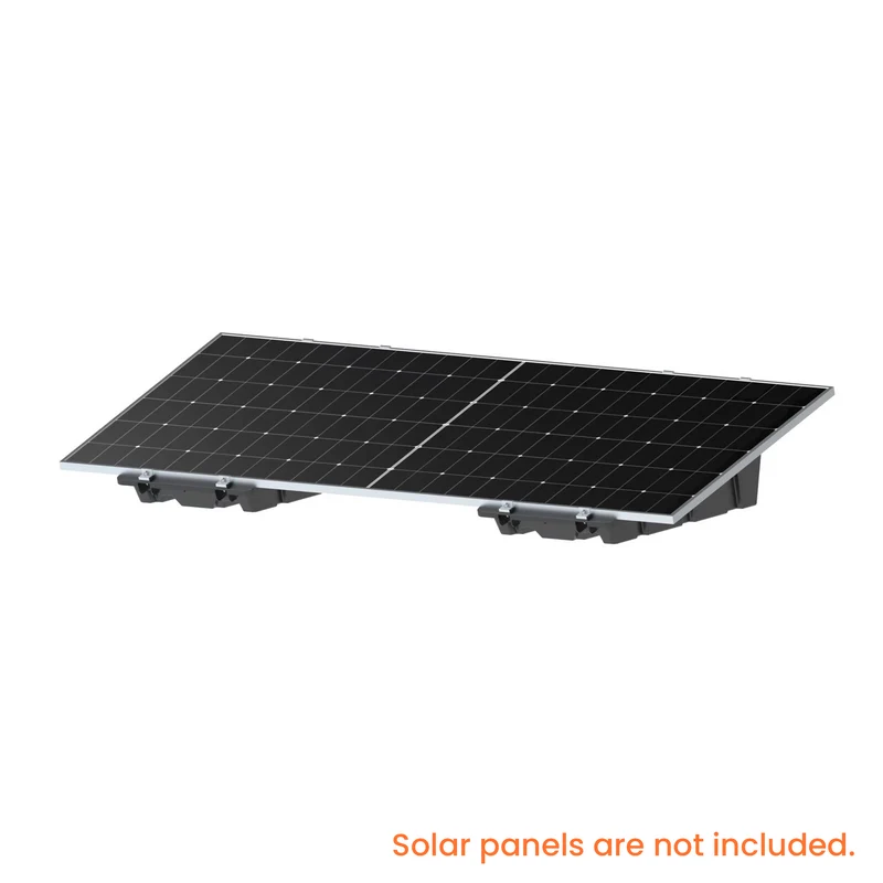 Elios Tectum Flat Roof Plastic Ballast Rack Kit for One Solar Panel