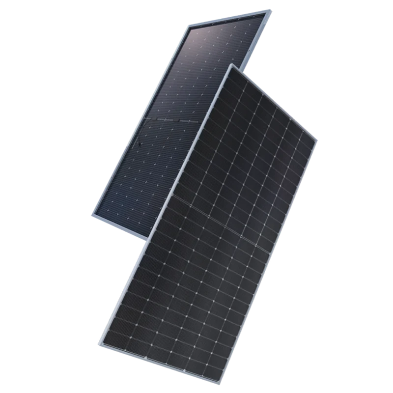 Elios Voltaic 600HC-BF | 600W Bifacial Solar Panel, N-Type, Half-Cell, 30mm Grey Frame
