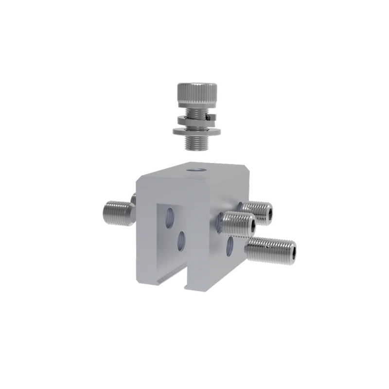 Elios Standing Seam Clamp for metal roof (L-Foot not included)