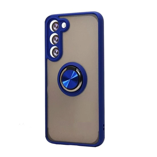 TPU Case w/ Magnetic Ring for Samsung S25 Plus (blue)
