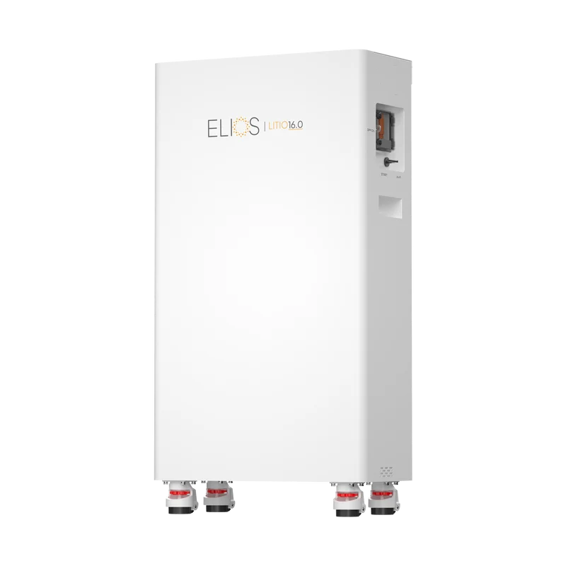Elios Litio16 | 16 kWh/51.2V LiFePO4 Lithium Battery | UL9540A, UL1973, IP65, WiFi, Heated