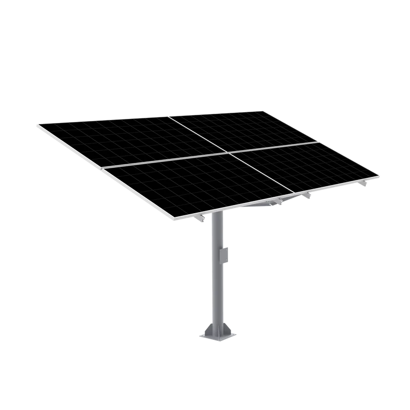 Elios Arbora P4-C | Pole Mount System for 4 Solar Panels | Post Mounting System