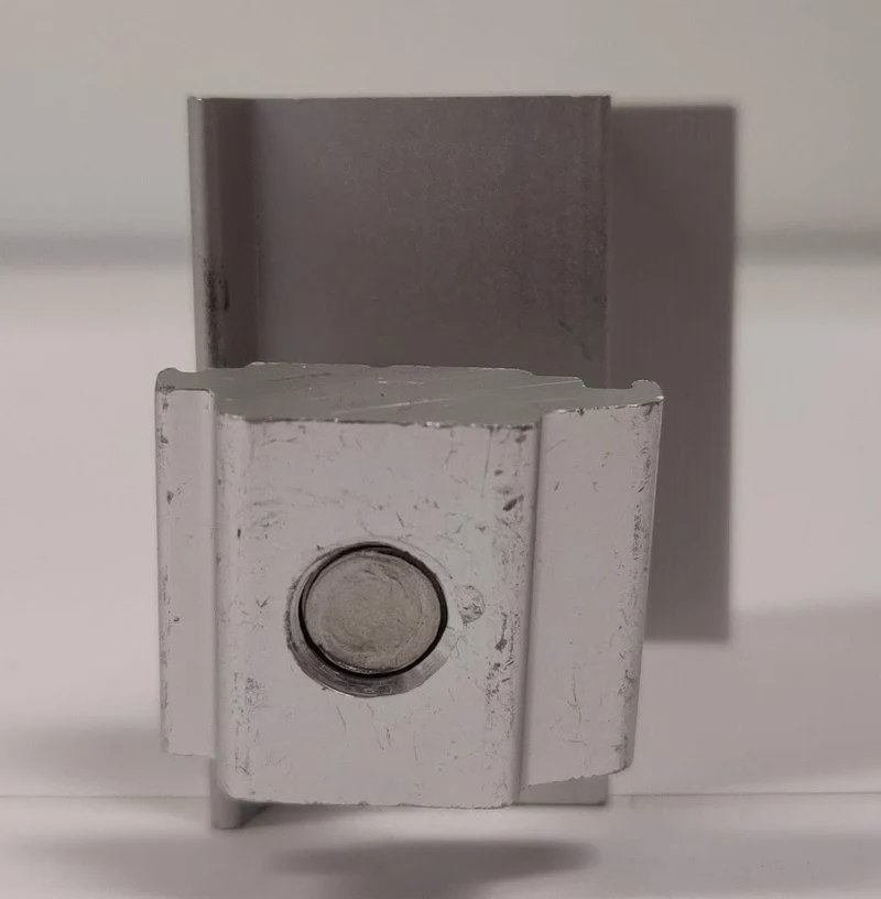 Elios Solar End Clamp Anodized Aluminum 40mm
