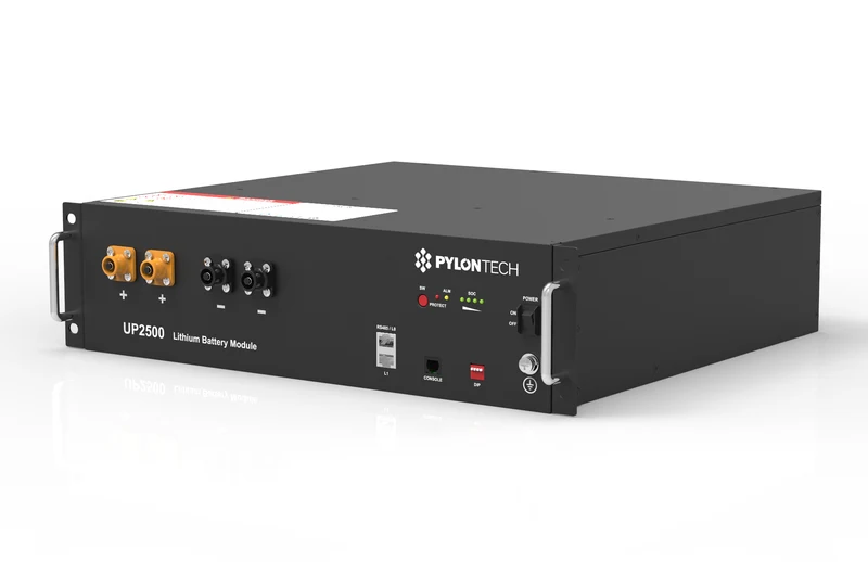 Pylontech UP2500 Rechargeable LiFePO4 Battery | 24V-2,8kWh Lithium-ion Energy Storage System