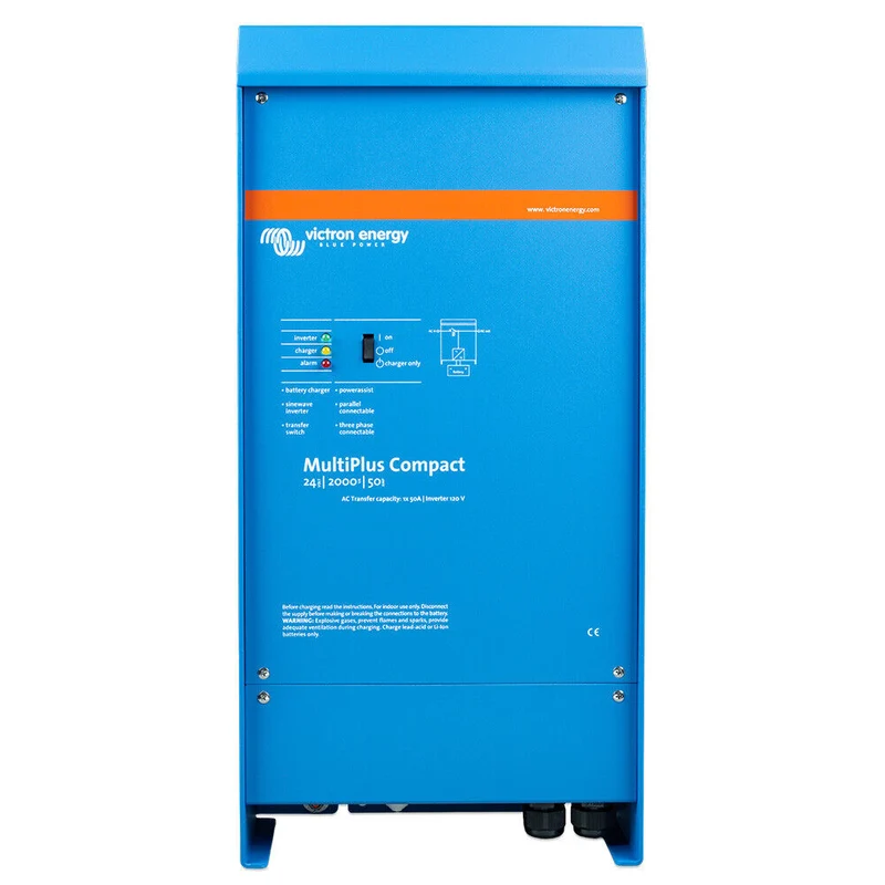Victron Energy MultiPlus 24/2000/50-50 120V VE.Bus | UL 458 | PMP242200102
