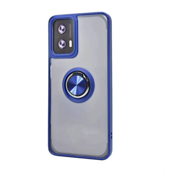 TPU Case w/ Magnetic Ring for Moto Edge 2024 (blue)