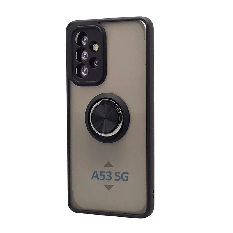 TPU Case w/ Magnetic Ring for Samsung A53 5G (black)