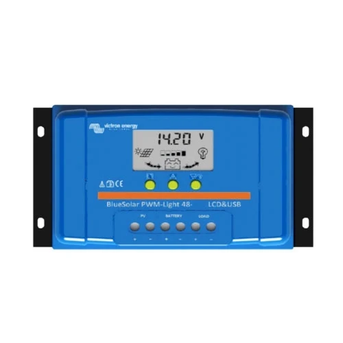 Victron Energy BlueSolar PWM-LCD&USB 48V-10A