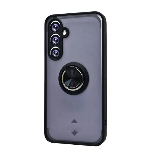 TPU Case w/ Magnetic Ring for Samsung A24 4G (black)