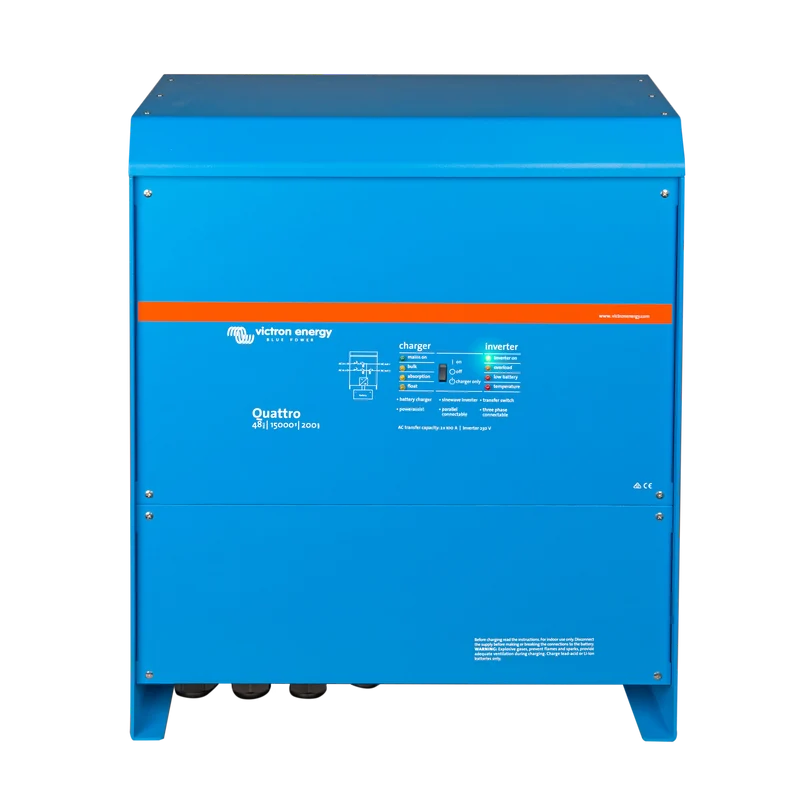 Victron Energy Quattro 48/15000/200-100/100 VE.Bus 230 VAC Output | QUA483150000