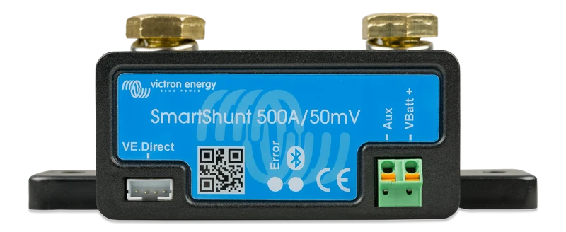 Victron Energy SmartShunt 500A/50mV | Smart Battery Shunt | SHU050150050