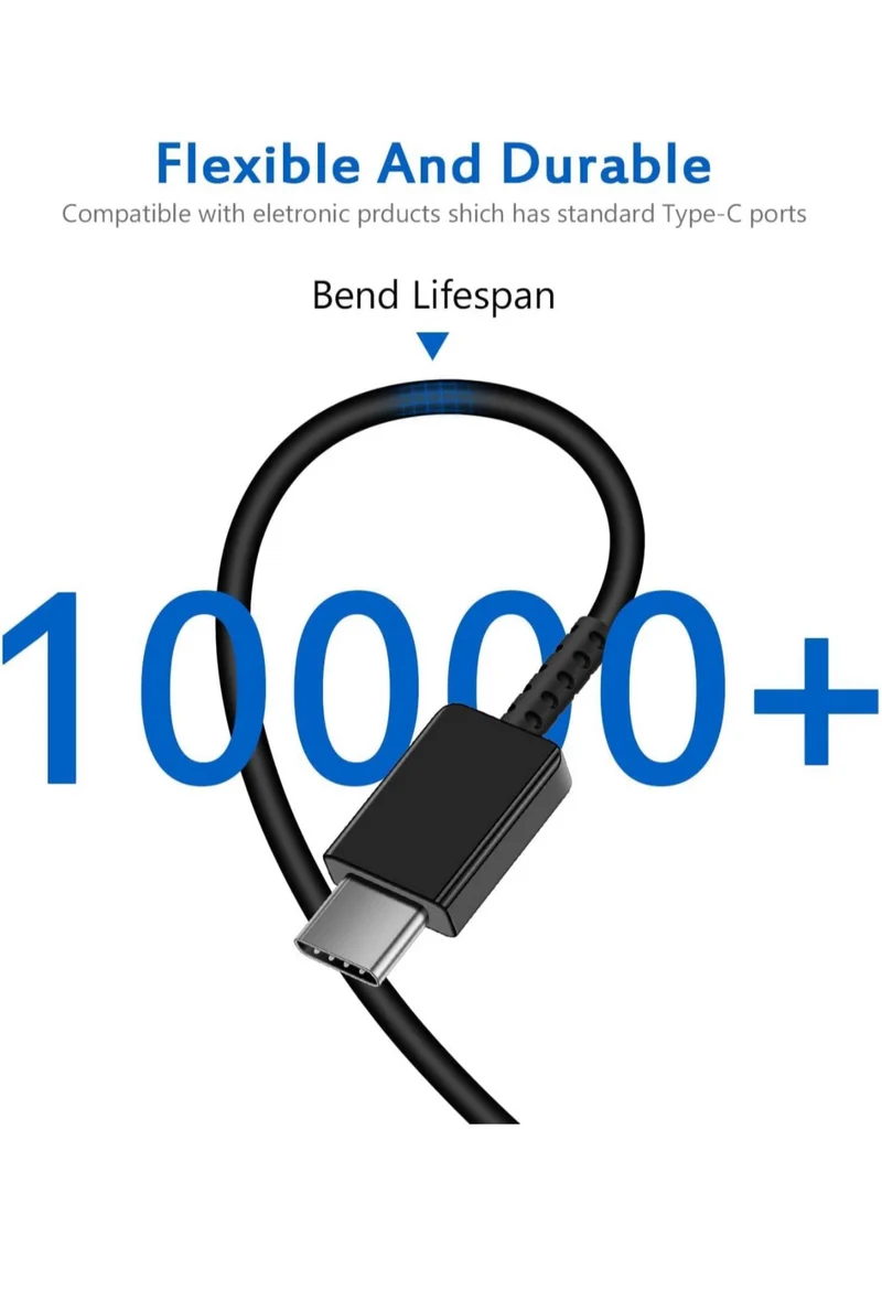 Fast Charging USB Type-C to Type-C Cable