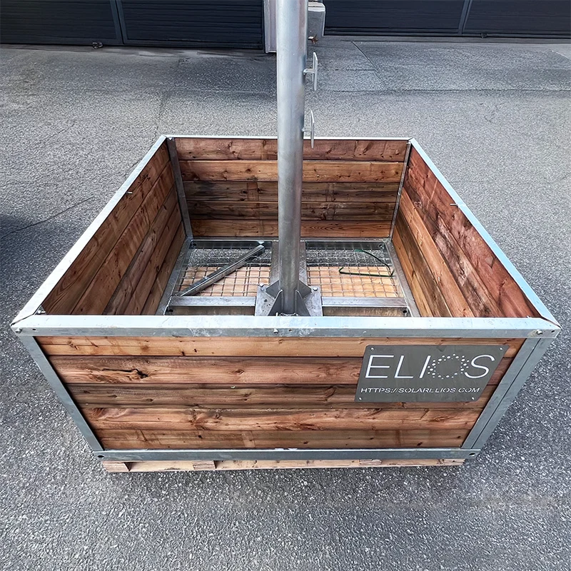 Elios Basket 4 for Elios Arbora P4 Pole Post | To Fill with Rocks