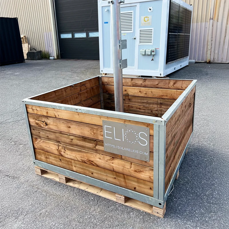 Elios Basket 4 for Elios Arbora P4 Pole Post | To Fill with Rocks