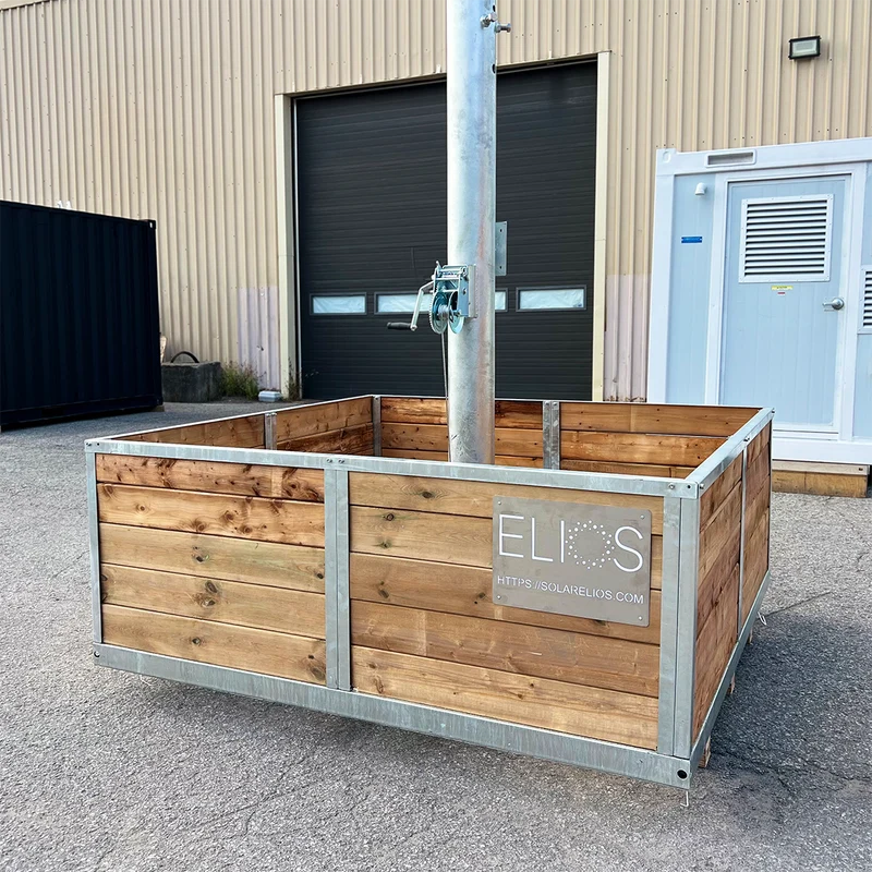 Elios Basket 8 Panel Post for Elios Arbora P8 | To Fill with Rocks