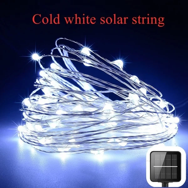 21m/31m/41m/51m LED Outdoor Solar Lamp LEDs String Lights Fairy Holiday Christmas Party Garland Solar Garden Waterproof Lights