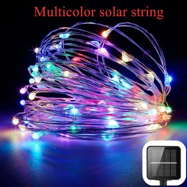 21m/31m/41m/51m LED Outdoor Solar Lamp LEDs String Lights Fairy Holiday Christmas Party Garland Solar Garden Waterproof Lights