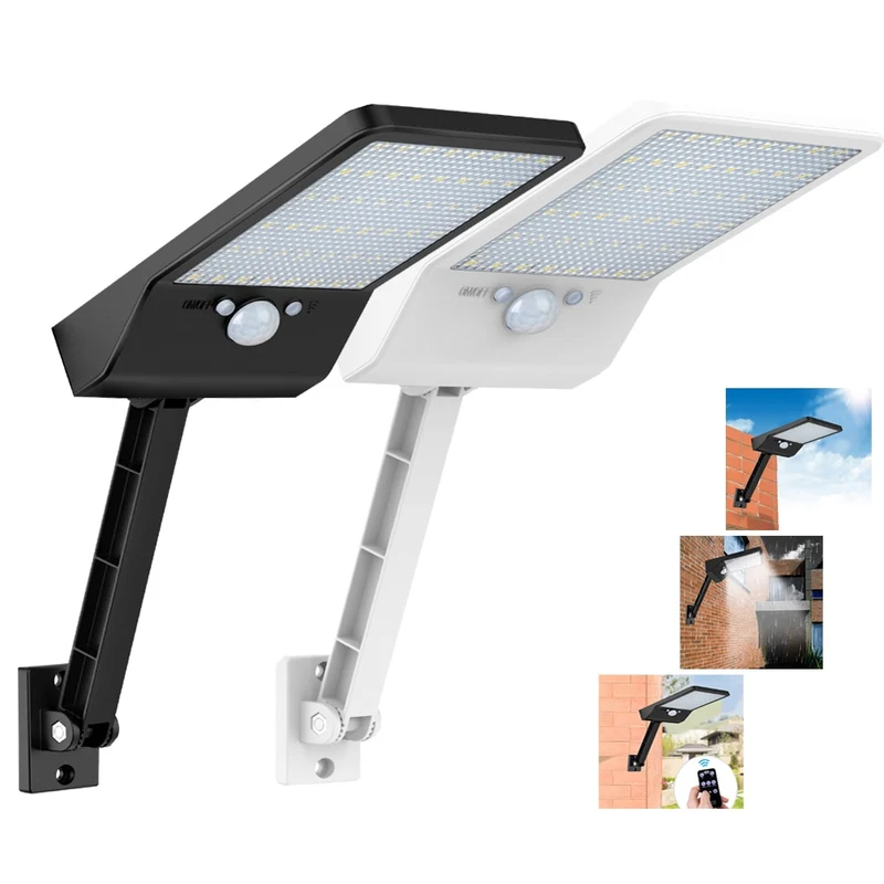 LED Solar-Light Wall-Mounted Motion-Detector Pir-Sensor Outdoor Garden-Decoration Motion-Sensor Waterproof 48