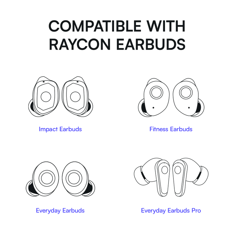 Memory Foam Ear Tips for Earbuds