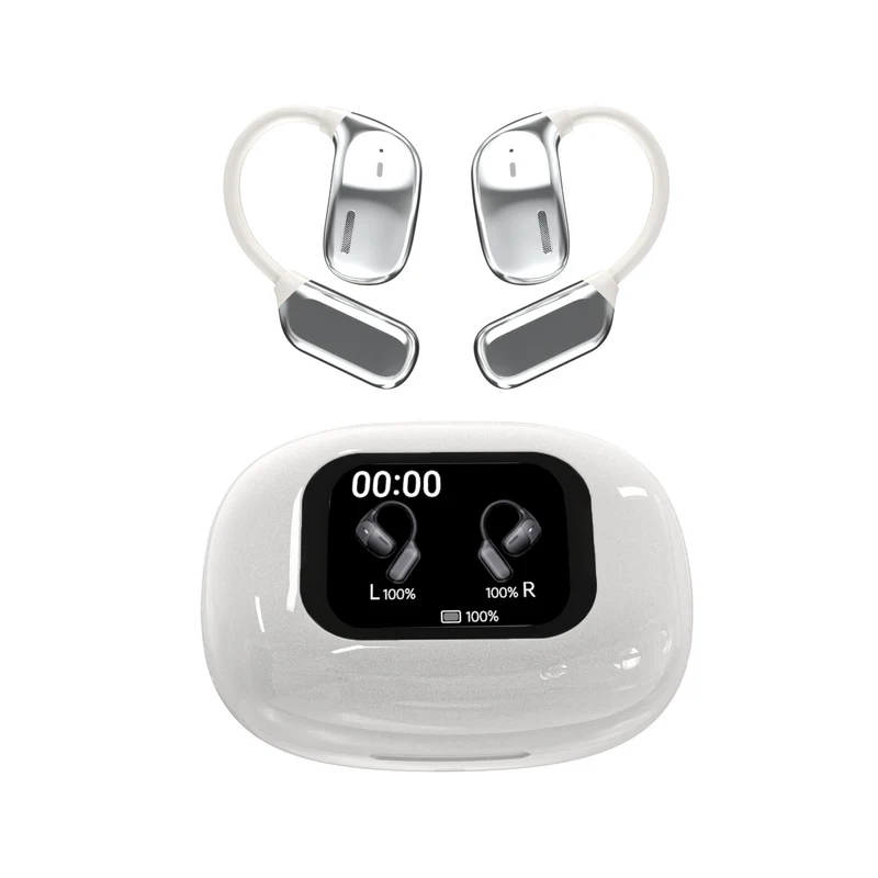 Écouteurs Bluetooth OWS ouverts avec écran tactile Bluetooth 5.4