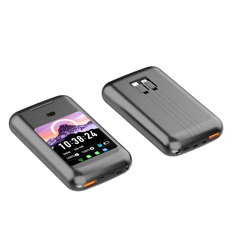 Power Bank avec Écouteurs Intégrés 5000 mAh