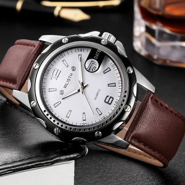 Brand Waterproof Watch Success Man Small Three-Needle Luminous Wristband Watch Stainless Steel Belt Folding Buckle Bracelet Gift