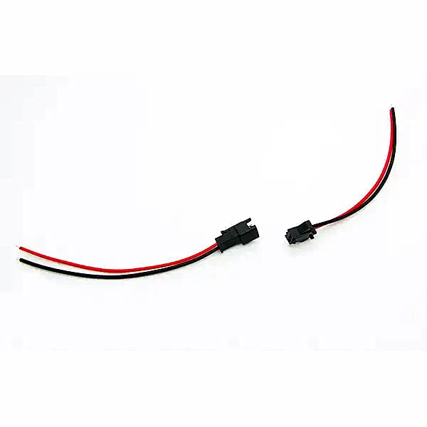 2-PIN JST CONNECTORS W/SILICONE TINNED WIRE LEADS