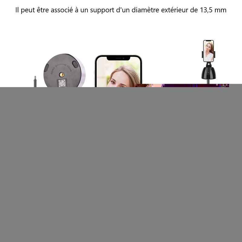 Support Telephone Intelligent Rotation 360°
