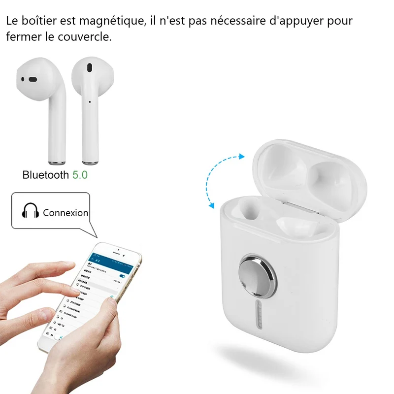 Ecouteurs Bluetooth sans Fil et Findget Spinner