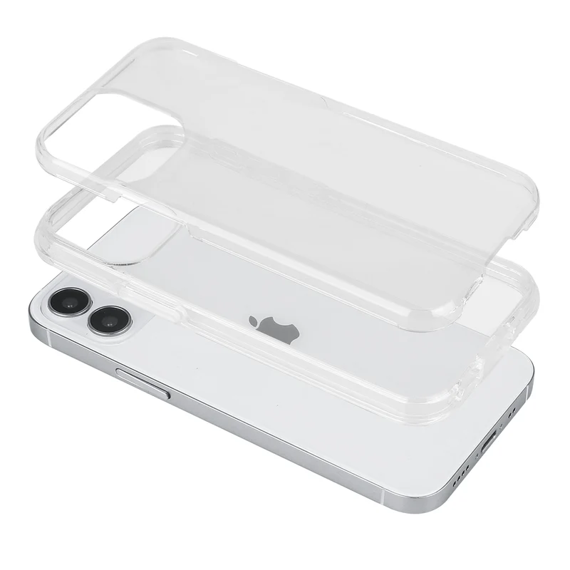 Coque pour Iphone 12MINI - 2 en 1 (contour Silicone et Coque pour en Dur)