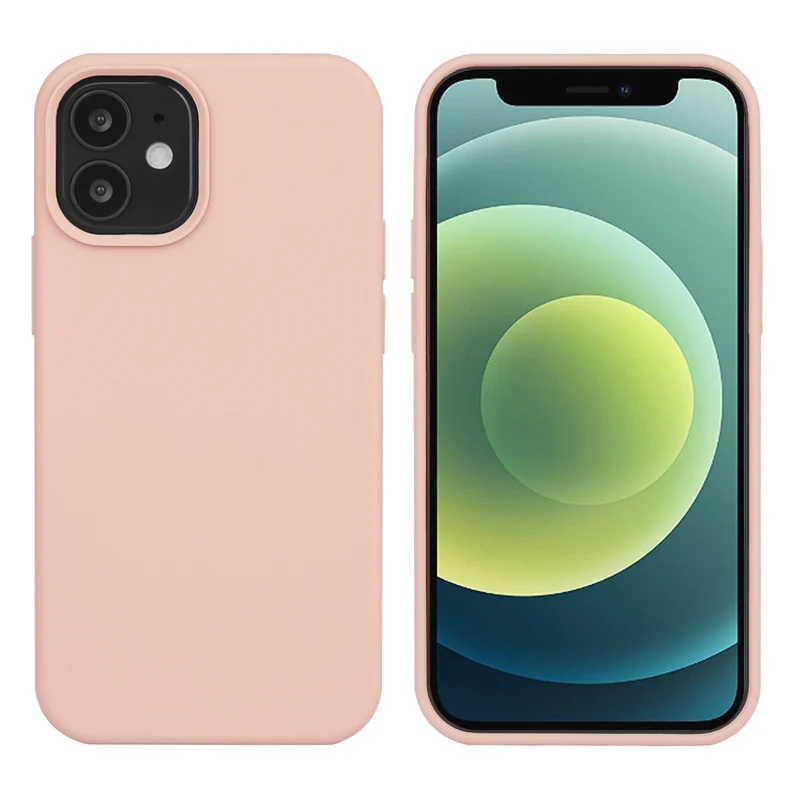 Coque pour Iphone 12 Rigide en Silicone - Rose