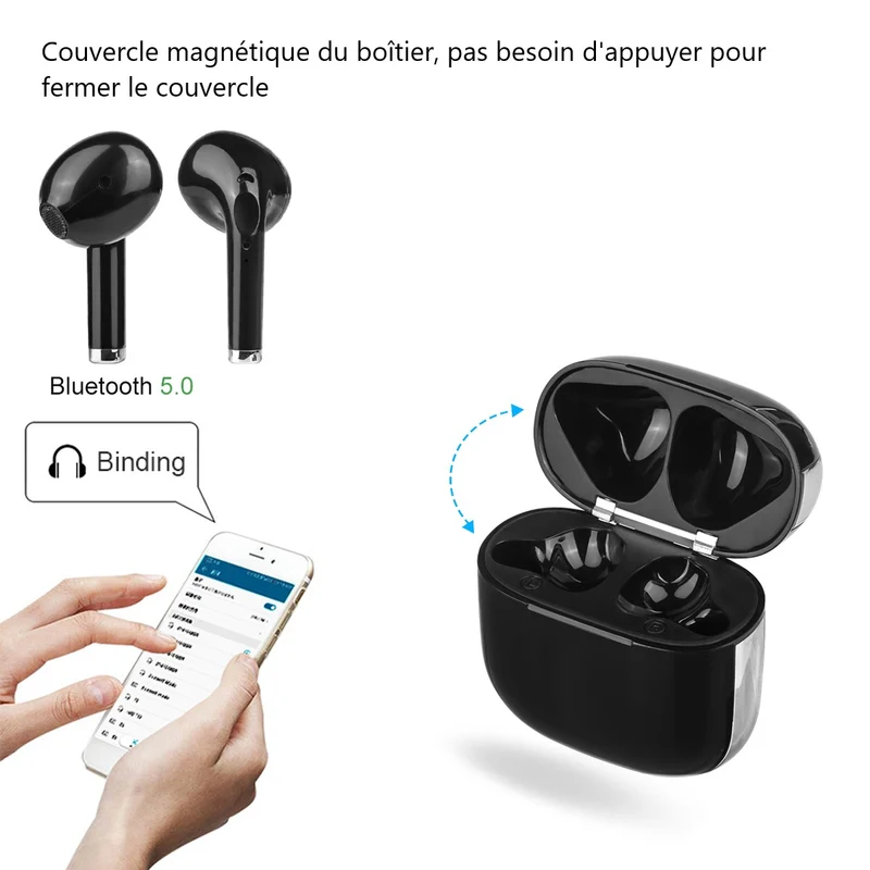 Ecouteurs Bluetooth avec Reduction de Bruit