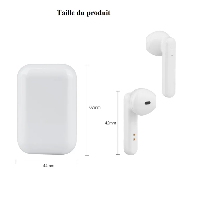 Earbuds Tactiles Bluetooth V5.0+edr