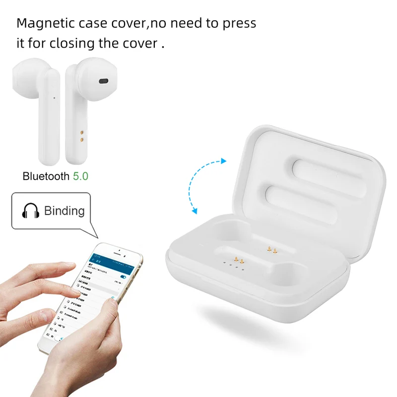 Earbuds Tactiles Bluetooth V5.0+edr