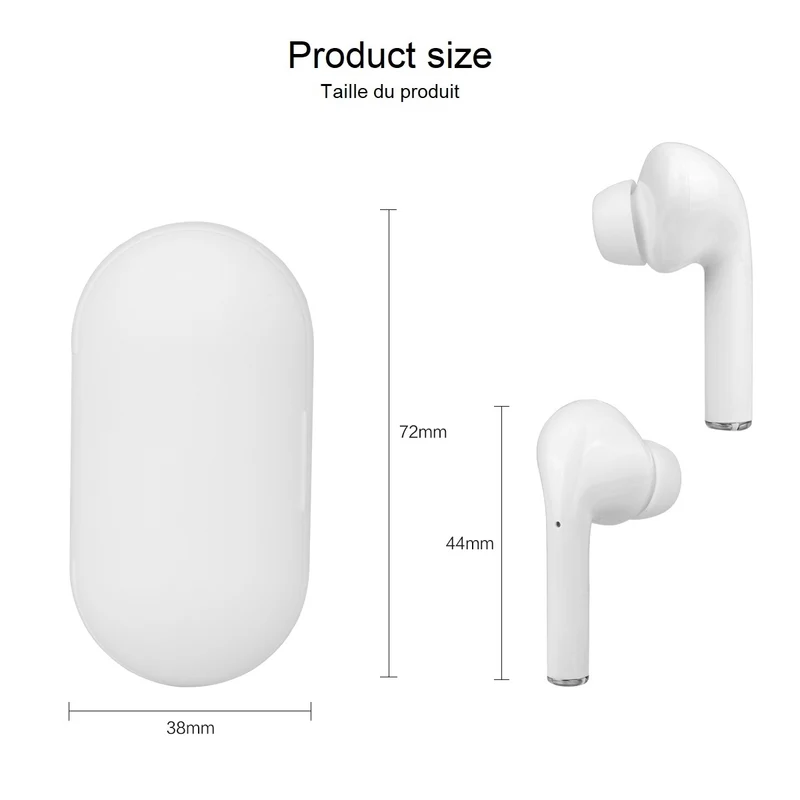 Earbuds Tactiles Bluetooth V5.0+edr
