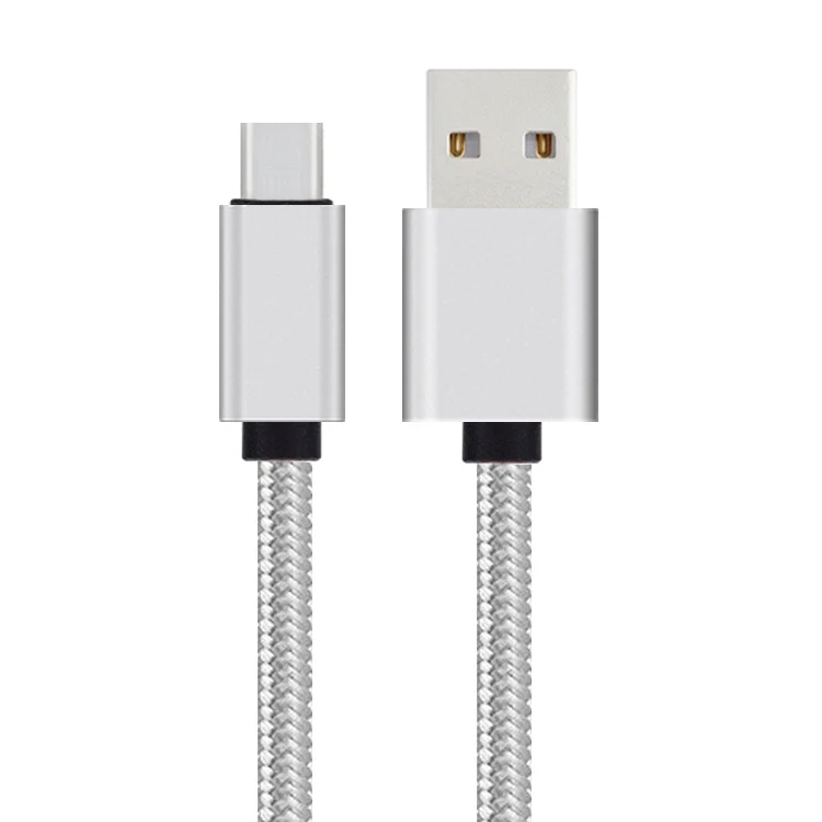 Câble USB vers Usb-C 1 Mètre - Argent