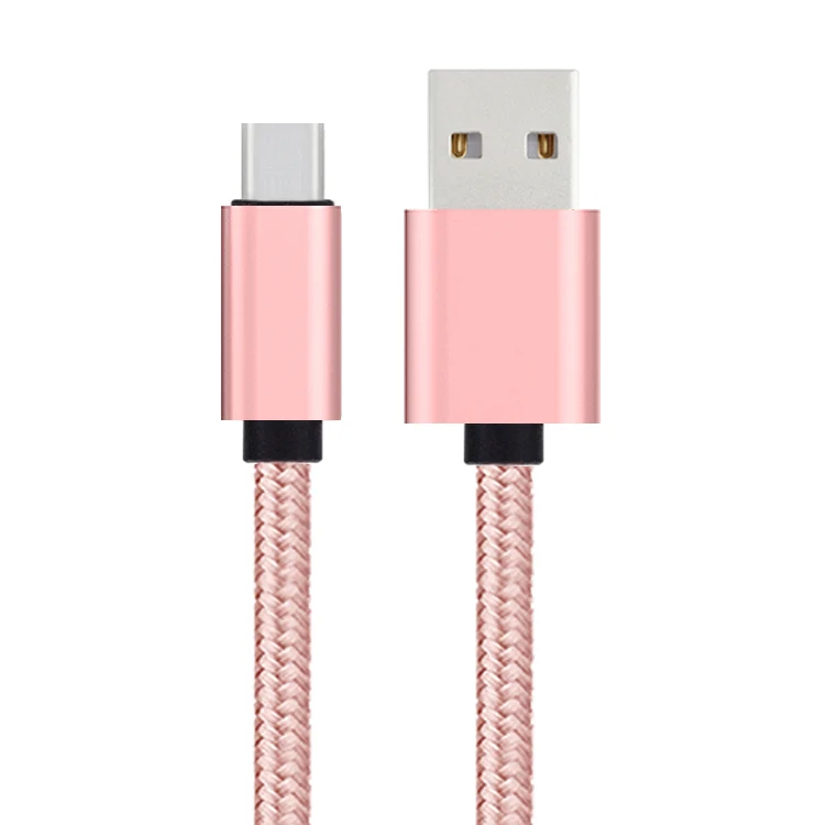 Câble USB vers Usb-C 1 Mètre - Rose