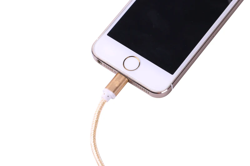Câble USB vers Lightning 1 Mètre - Doré