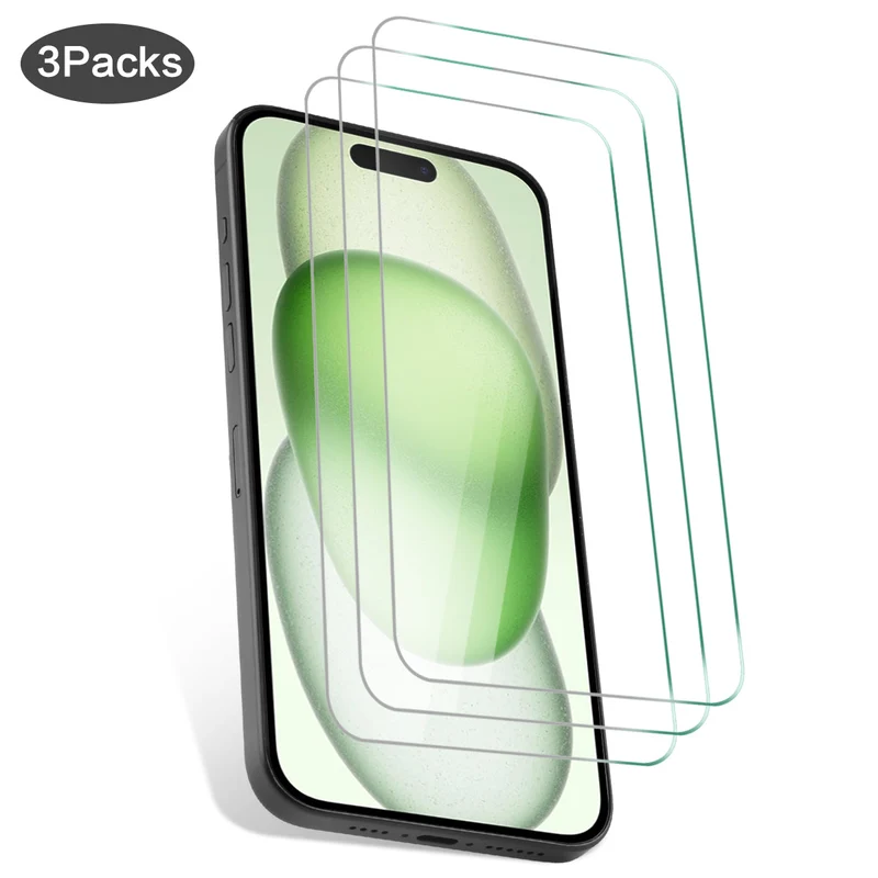 Pack de 3 Verres Trempes Iphone 15 PLUS