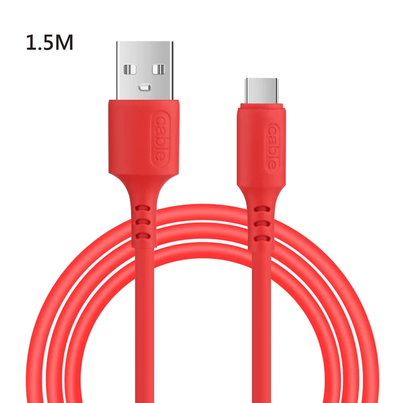 Chargeur USB Usb-C / Samsung 1,50 Mètre - Rouge