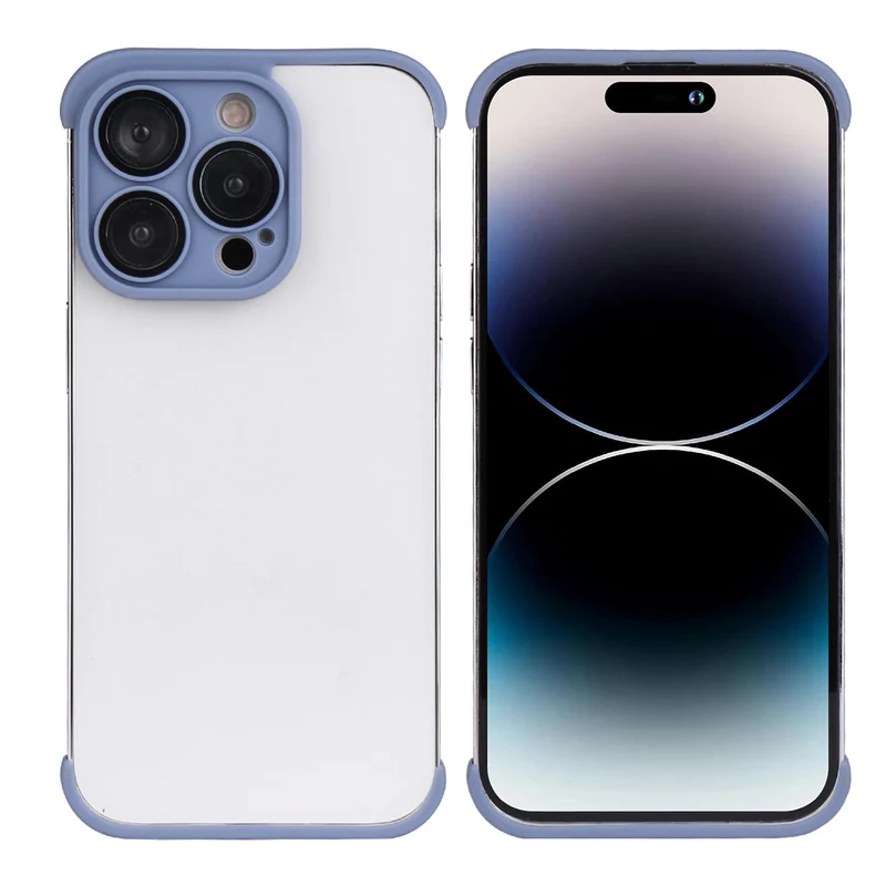 COQUE ADHESIVE iPHONE 14 PRO - Contour Bleu