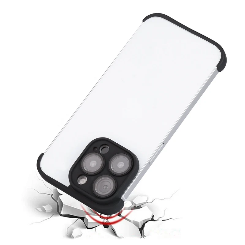 COQUE ADHESIVE iPHONE 14 PRO - Contour Noir